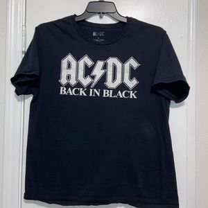 AC/DC Back In Black tshirt women’s size L